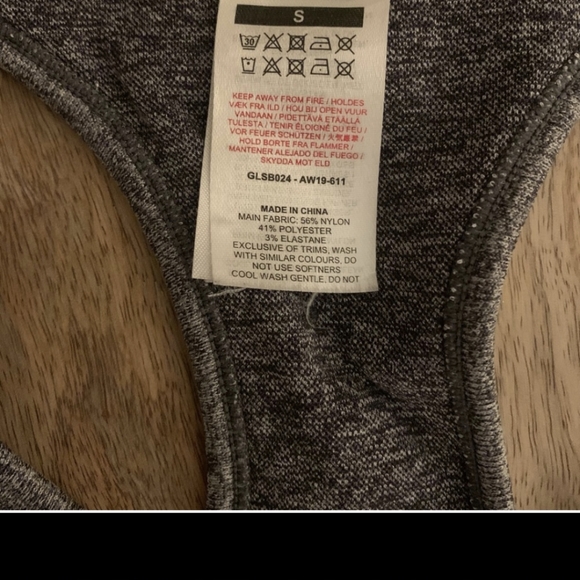 Gymshark Flex Sports Bra and Pants size S in gray and blue (both included) - Picture 3 of 8